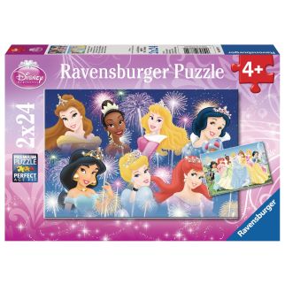 Ravensburger Puzzles 2x24 princesses réunies / Prince