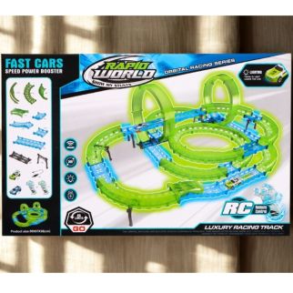 Circuit de Course R/C Avec 2 Voiture