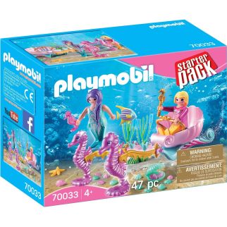 Playmobil StarterPack Sirènes avec carrosse