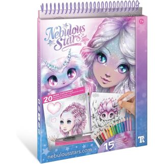 Watercoloring Book Set - Nebulous Stars