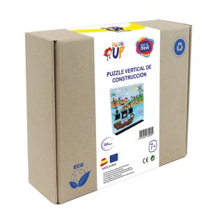 Puzzle Up XL Bateau Pirate 84 pièces
