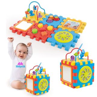 2 en 1 Cube d'apprentissage - Dolu