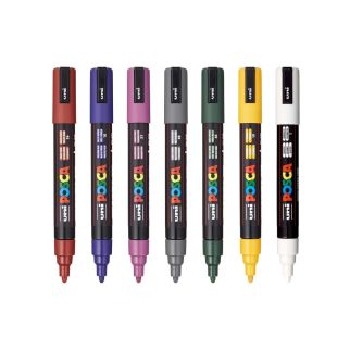 8 Marqueur Posca Drak 1.8-2.5 mm