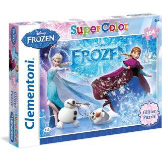PUZZLE 104 Frozen /GLITER