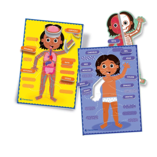 LE CORPS HUMAIN - MONTESSORI - clementoni