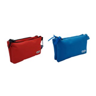 Trousse Géante 2Zip Tissu UNI 16Couleurs