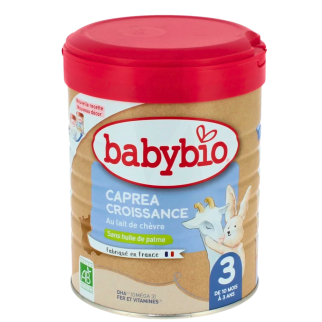 Babybio Caprea 3 au lait de chèvre 800g