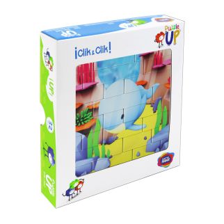 Puzzle Up Baleine 32 pièces - GameMovil