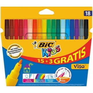 FEUTRE 15+3 BIC KIDS VISA