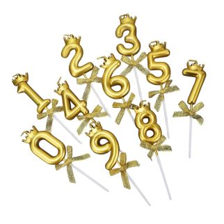 Bougie Chiffre En Plastique