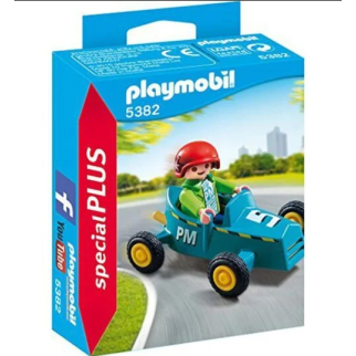 Enfant avec kart Playmobil