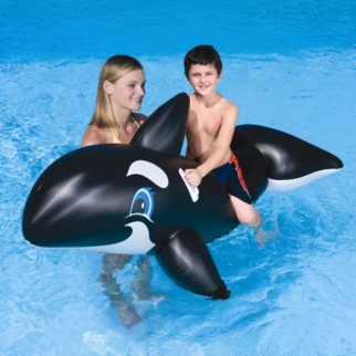 Bouée grande baleine gonflable
