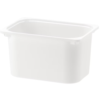 Panier de rangement-Blanc