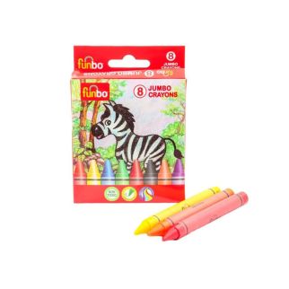 Crayons cire Pack de 12 couleurs - Funbo