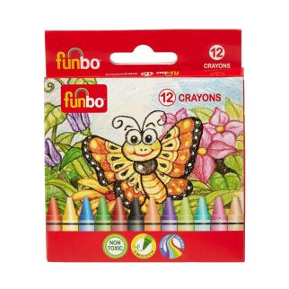 Crayons cire JUMBO Pack de 8 couleurs - Funbo