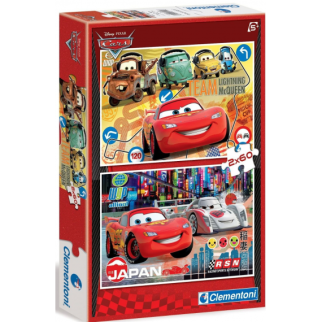 PUZZLE 2X60 PCS - Clementoni