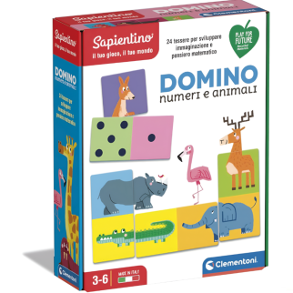 Domino Chiffres et Animaux - Clementoni