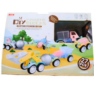 Engin de Construction Magnétiques 27Pcs
