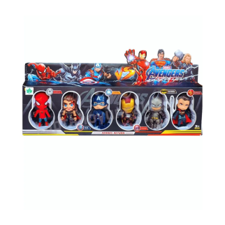 Ensemble de 6 Figurines - Avengers