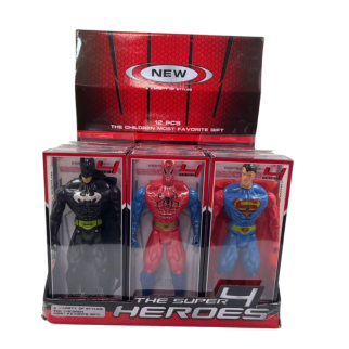 Figurine Super 3 Heroes Lumineux