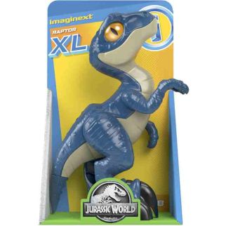 Fisher Price Jurassic World Imaginext Dinosaure Raptor XL articulé 24cm