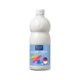 Gouache Redimix 500ml Blanc - Lefranc Bourgeois