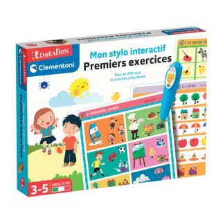 Mon stylo interactif premiers exercices - Clementoni
