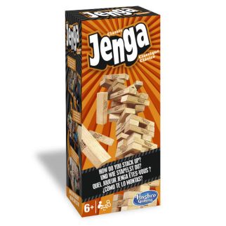 Jenga Original En Bois Jeu à Empiler - Hasbro