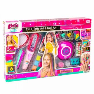 2 en 1 Tattoo Art et Nail Art