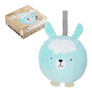 MoMi Peluche Lulu Bruit Blanc Bébé Doudou Bleu