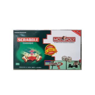 Monopoly Et Scrabble 2 En 1