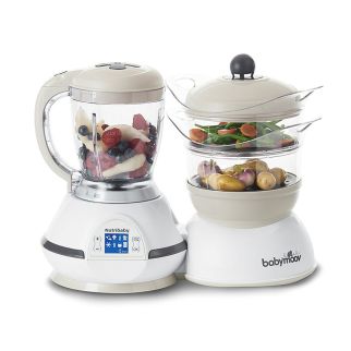 Babymoov Nutribaby Classic Cuiseur & Mixeur Blanc