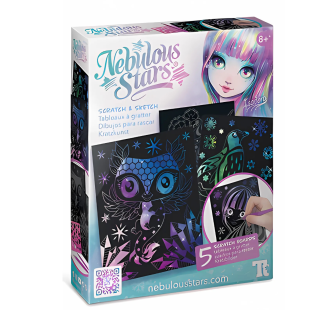 Tableaux à Gratter : Nebulous Star