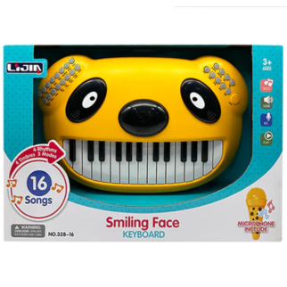 Piano Smiling Face Pour Enfants Jaune