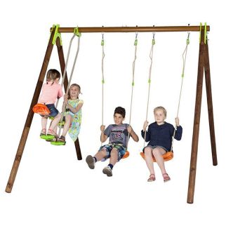 Portique Balançoires Bois et Métal YUKO - Trigano