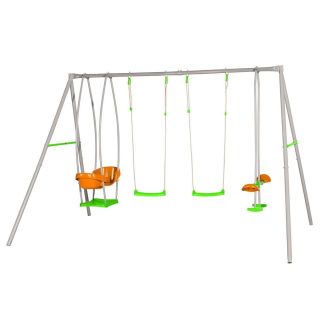 Portique Balançoire Métal Axion 2,20m Jade - Trigano