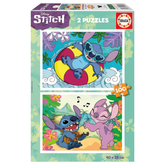 Puzzle Stitch 2x100PCS - Educa