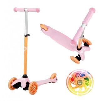 Trottinette QKIDS "LUMIS" à trois roues-Orange