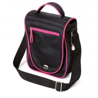 Sacoche New Style noir/fuchsia