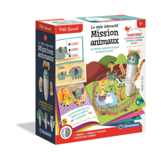 Mon stylo interactif Mission animaux