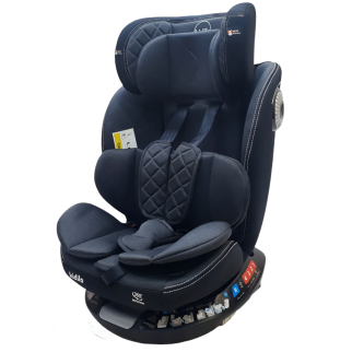 Siège Auto ISOFIX Noir 360° - Kidilo