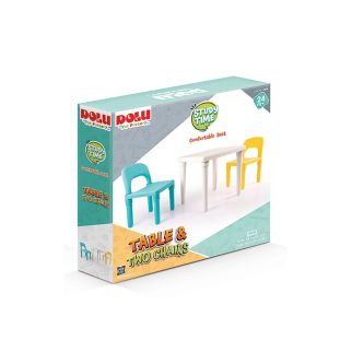 TABLE AND TWO CHAIRS - Dolu