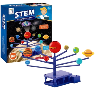 Tige De Projection Rotative 360° Système solaire - STEM