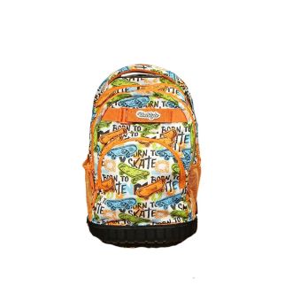 Trolley 18" 3Poches Grand ZIP avec Base rigide + Porte Clé-Modèle 1