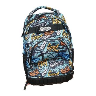 Trolley 18" 3Poches Grand ZIP avec Base rigide + Porte Clé-Modèle 2