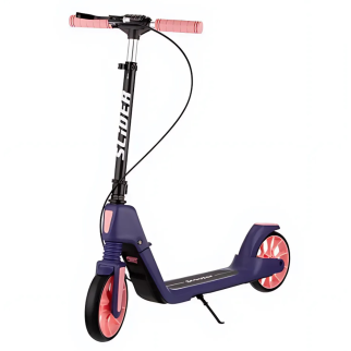 Trottinette 2 Roues avec Frein à Main - Confort et Portabilité